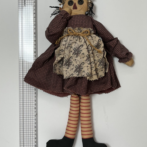 昭和 レトロ ハンドメイド カントリードール 人形 ぬいぐるみ