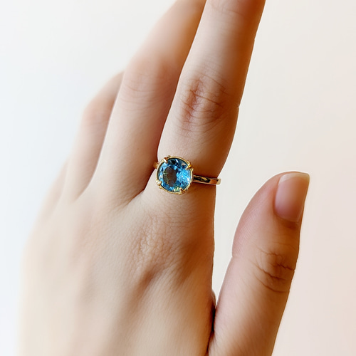 スイスブルートパーズ リング ブルートパーズリング 天然石 指輪