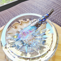 アンティーク風ペンダントトップ エメラルドグリーンver. その他