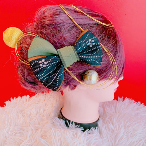 組紐アレンジ☆成人式髪飾り☆結婚式☆白無垢☆袴ヘア☆和装☆卒業式髪  