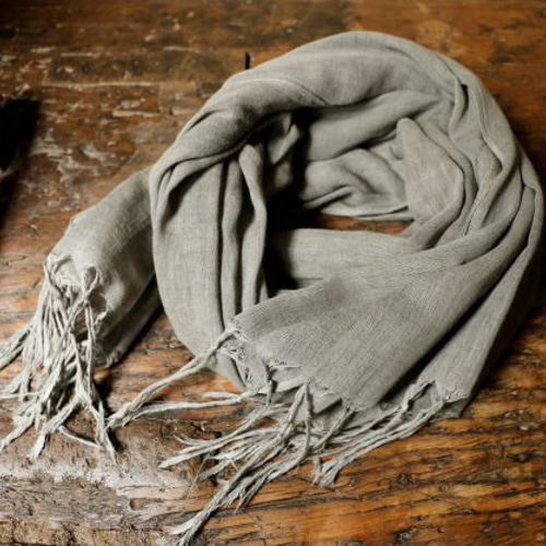 抜群の肌触り ザクロ染めのスト－ル 薄口ガーゼ Zakuro cs006 ストール  