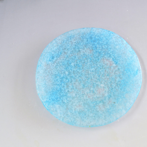 平たいのに立体的!! パート・ド・ヴェールの技法で作成した中皿