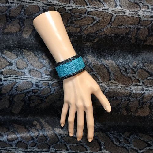 専用ページ　ブレスレット2点 スティングレイブレス [フォレストグリーン] ブレスレット 2号