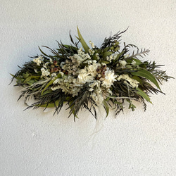 生の針葉樹たっぷり~モミの木入り~フレッシュクリスマススワッグ