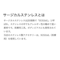 ＊サージカルステンレスマンテルネックレス＊ユニセックス南京錠チャーム▪︎つけっぱなしOK▪︎お手入れ簡単 4枚目の画像