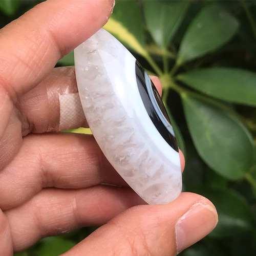 天眼天珠 天眼水晶天珠 天眼珠牛角 水晶天珠 天然石 天珠 天然石