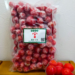 【冷凍】冷ッヒヤで栄養凝縮特別栽培「冷凍宮トマト」1ｋｇ 2枚目の画像