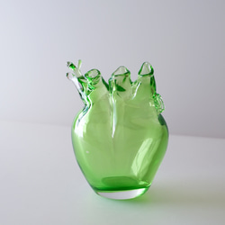 heart vase B -neon green- 1枚目の画像