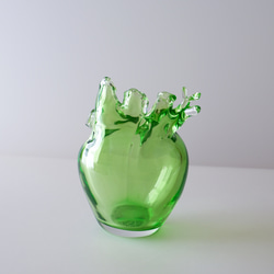 heart vase B -neon green- 3枚目の画像