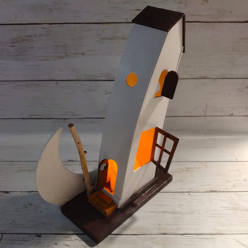 ファンタジー宇宙船模型 木製 宇宙船 アセンブリモデルキット
