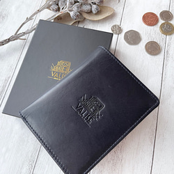 英国デザインValise二つ折りミニ手帳型財布 レーシンググリーン 9枚目の画像