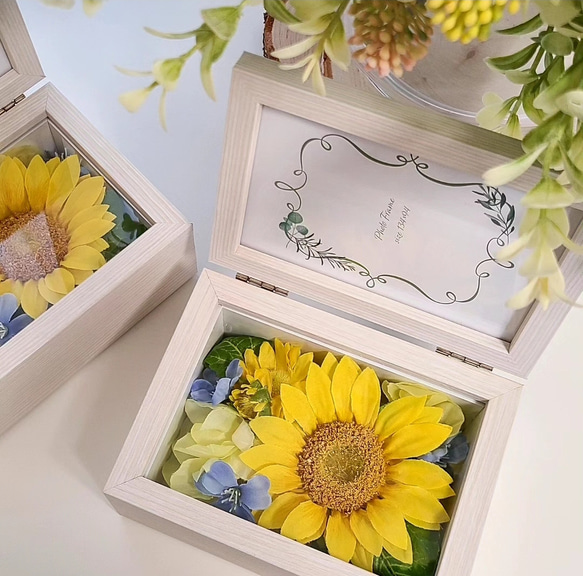 m.blossom～L判ひまわりフォトフレーム～