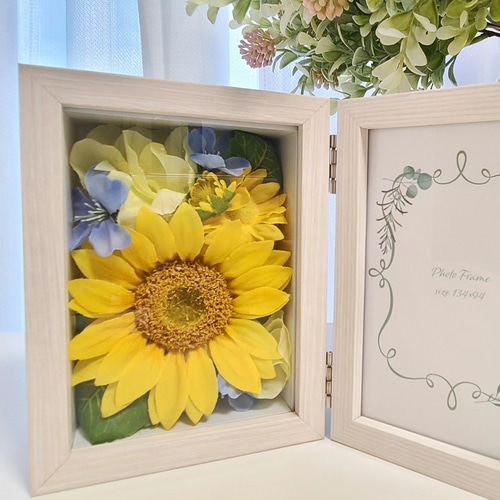 m.blossom～L判ひまわりフォトフレーム～