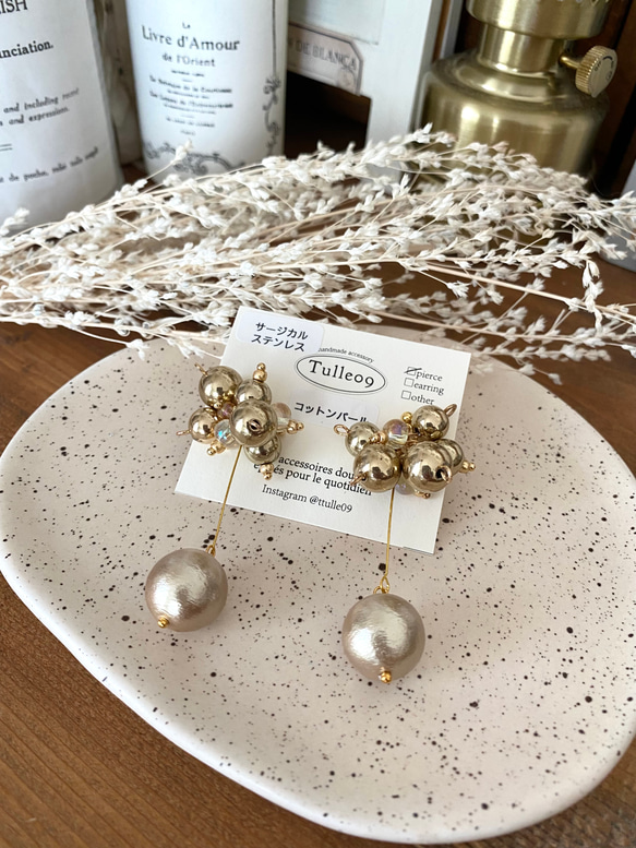再販4♡ゴールドじゃらじゃらピアス♡イヤリング♡ ピアス（スタッド