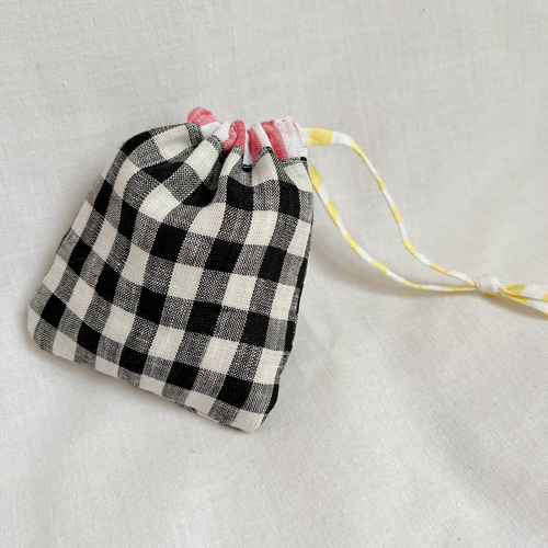 エコバッグ☺︎ブロックチェック レジ袋 マルシェバッグ サブバッグ