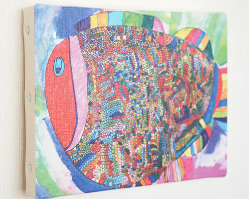 絵画　ANNA．Ｋ　魚 水彩画 金魚 絵画 makochin 通販 18135622｜Creema(クリーマ)