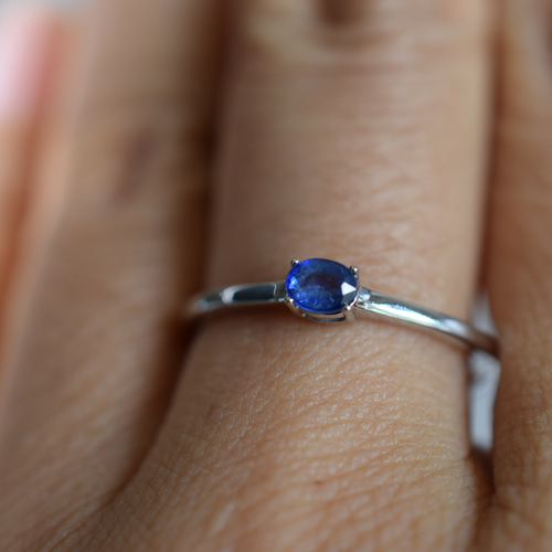 えむえす★スリランカ産ブルーサファイア★リングオーダー えむえす様専用☆スリランカ産ブルーサファイア☆リングオーダー