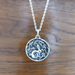 星座硬幣項鍊 silver925 Lepus Lepus 第1張的照片