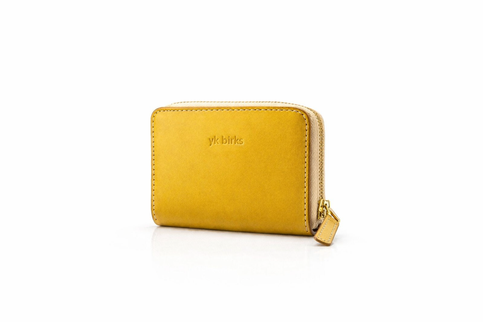 ラウンドファスナー　革財布