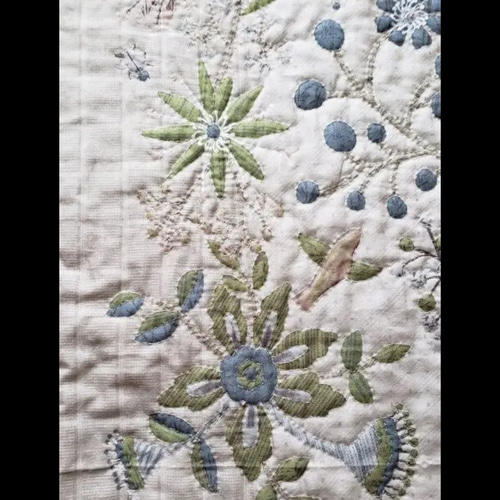 ☆タペストリー「スウェーデンの春」(斉藤謠子さんデザイン)約74cm