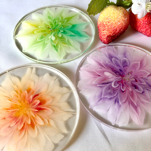 藍様 アートコースター50枚 藍様 アートコースター50枚 イラスト