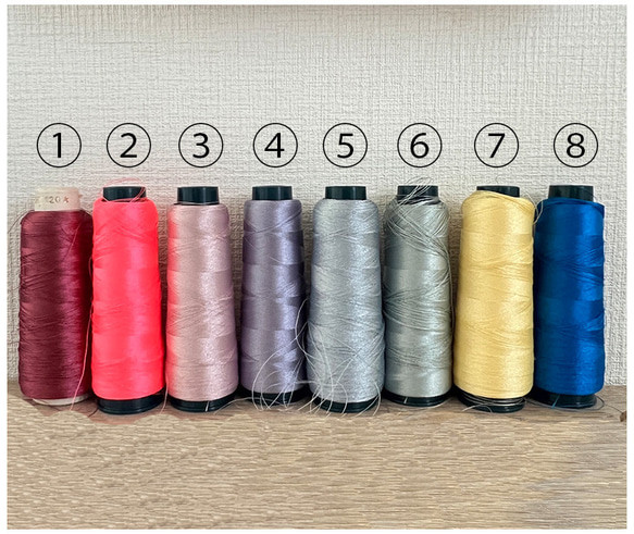 【名入れ刺繍】バッグ糸カラーが選べる　お散歩バッグ/ランチバッグ/トートバッグ/ランチバッグ/ミニトート/ギフト 11枚目の画像
