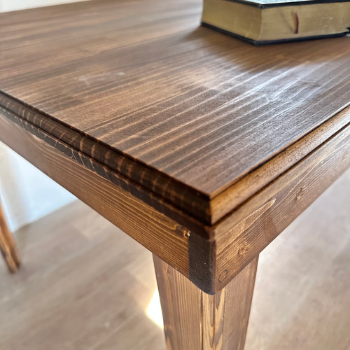 値下 北欧 リビングダイニングテーブル オーク材 4人掛け 四角 筑波産商 値下 北欧 リビングダイニングテーブル オーク材 4人掛け 四角