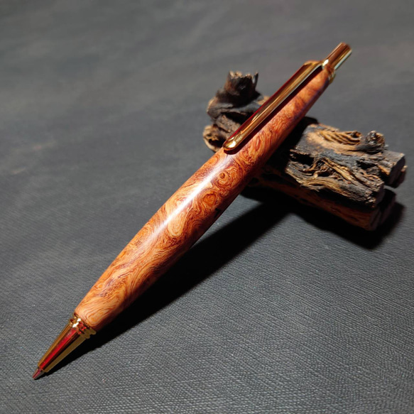 花梨瘤 葡萄杢 ウッドシャープペンシル【送料・ギフトボックス無料
