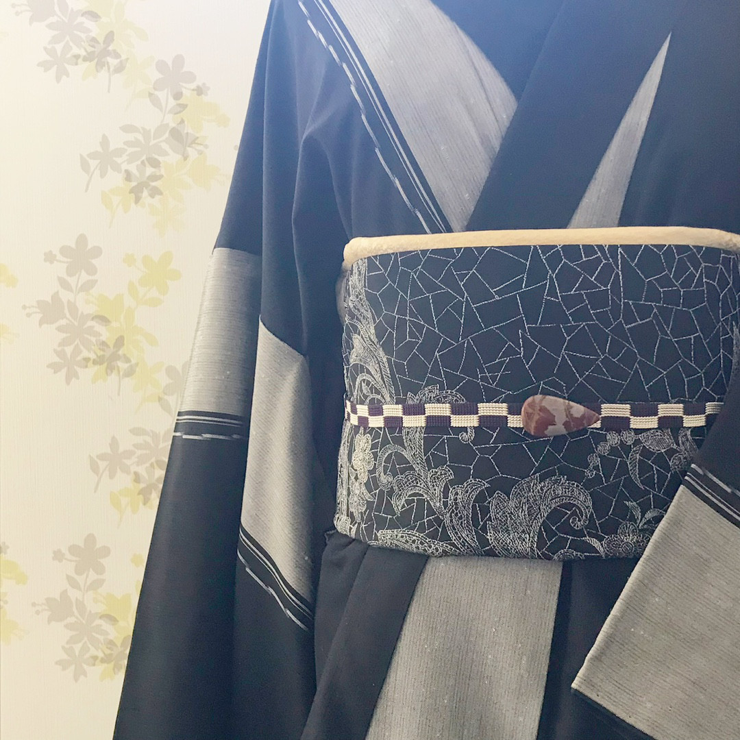 【美麗天然石】豪州碧玉❖ﾉﾚｰﾅ･ｼﾞｬｽﾊﾟｰの帯留め✤専用Box付き