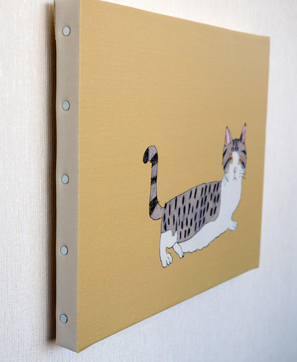 キャンバス複製画　ねこ　MASUDA Ryusei #waC 2枚目の画像