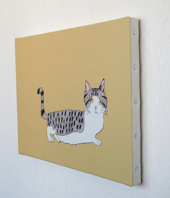 キャンバス複製画　ねこ　MASUDA Ryusei #waC 3枚目の画像