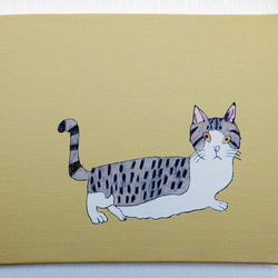 キャンバス複製画　ねこ　MASUDA Ryusei #waC 1枚目の画像