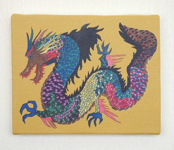 絵画　キャンバス 14×18 F0キャンバス 2-5人（匹）家族絵 絵画 the nephew 通販