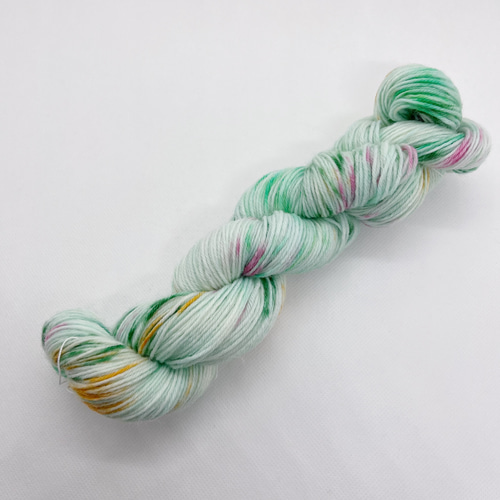 手染め糸ソックヤーン50g 《ベーシック》「カラフルモザイク スモール  