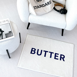【butter marcheオリジナル商品~第1弾~】 BUTTERマット ///   韓国インテリア  撮影小物 1枚目の画像