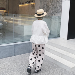 ホワイトレトロデザイン日本の着物スタイルレースアップフリルスリーブトップバントコートカーディガン 18枚目の画像