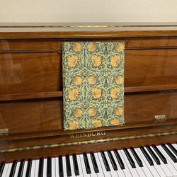 楽譜カバー、本カバー、ウィリアムモリス「ピンパーネル」使用 2枚目の画像