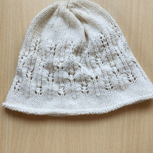 ◎ 受注製作 春夏用手編み帽子 ニット帽・ビーニー はちまつ ◎ 受注製作 春夏用手編み帽子 ニット帽・ビーニー はちまつ