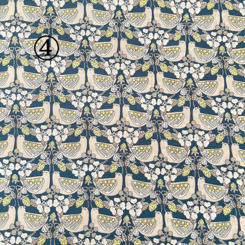 リバティ アニマル柄☆4重ガーゼハンカチ 3サイズ 国産リバティ