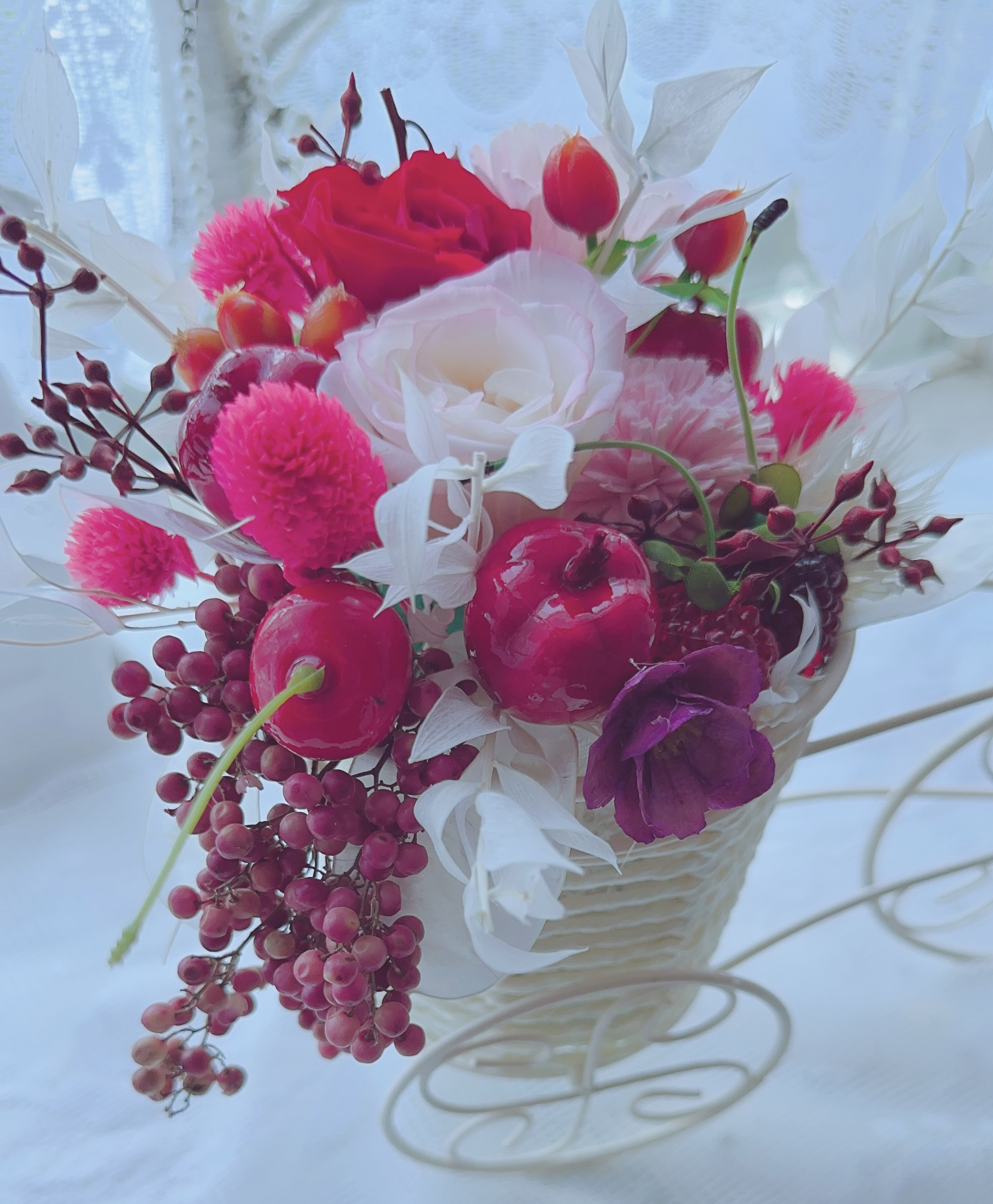 ❤️SALE❤️ flowerフルーツ自転車