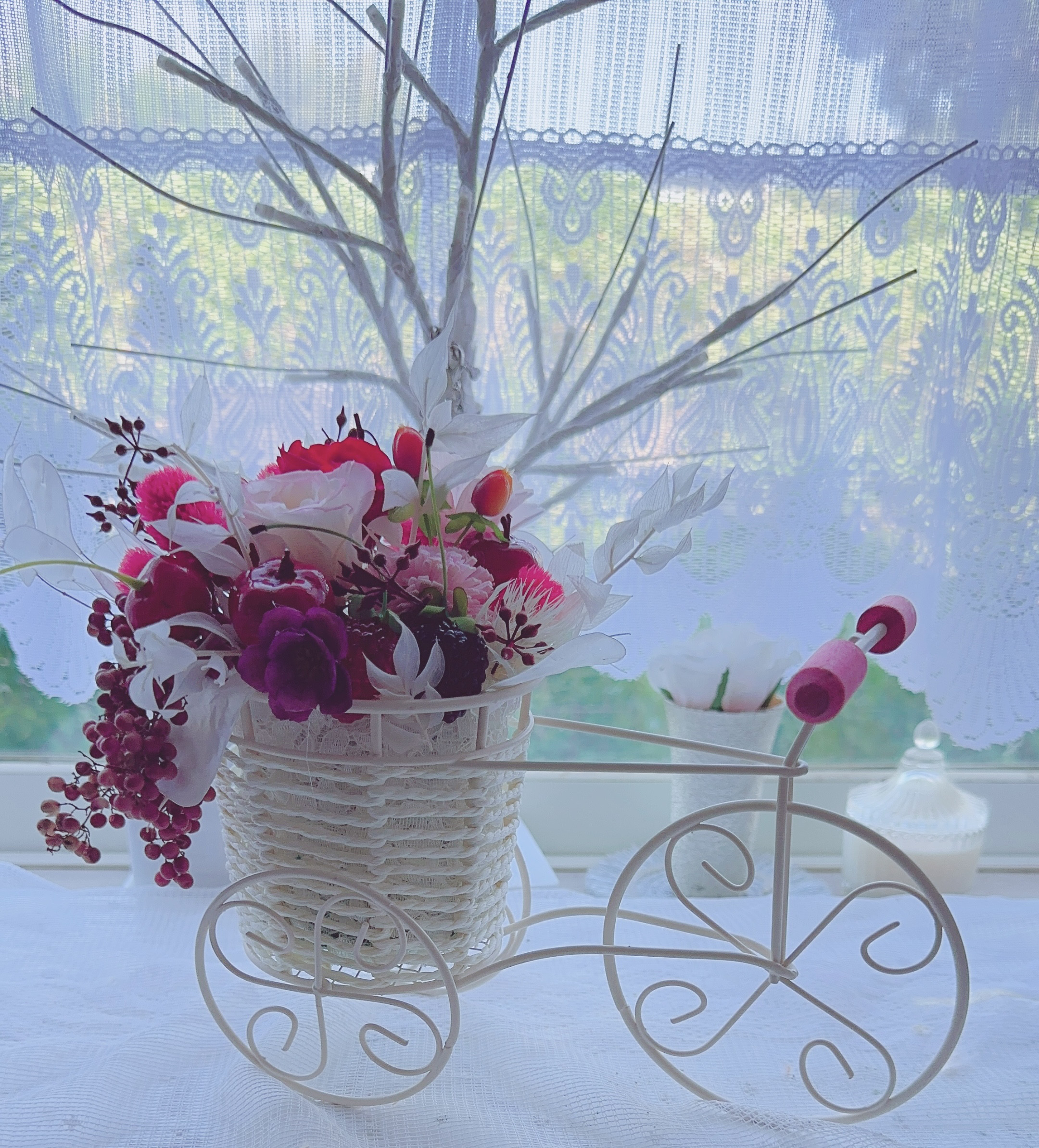 ❤️SALE❤️ flowerフルーツ自転車