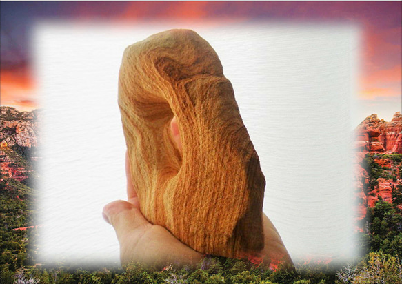 ①もう手に入らない！！上最高のパワースポット★セドナ★ナバホ原石ストーン置き石★大自然のエネルギーを存分に吸収 天然石 AAA2146330451(16400円)