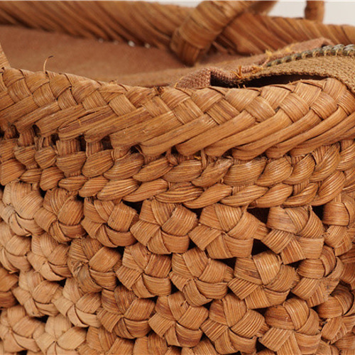 山葡萄 かごバッグ 花嵌入 肩掛けバッグ ハンドバッグ 着物 籠 細ひご  