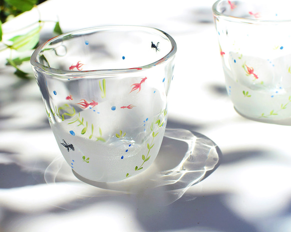 金魚のグラス（単品 グラス くらしをあそぶ展 通販 16330570｜Creema