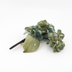 Corsage. コサージュ " 古い紫陽花の枝　アナベル " | ブルー系 | 8枚目の画像