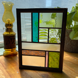 ステンドグラス パネル 昭和レトロ その他インテリア雑貨