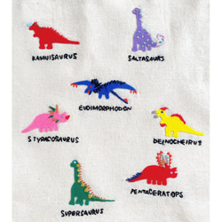刺繍もできる『恐竜』のアイロンワッペン 5枚目の画像