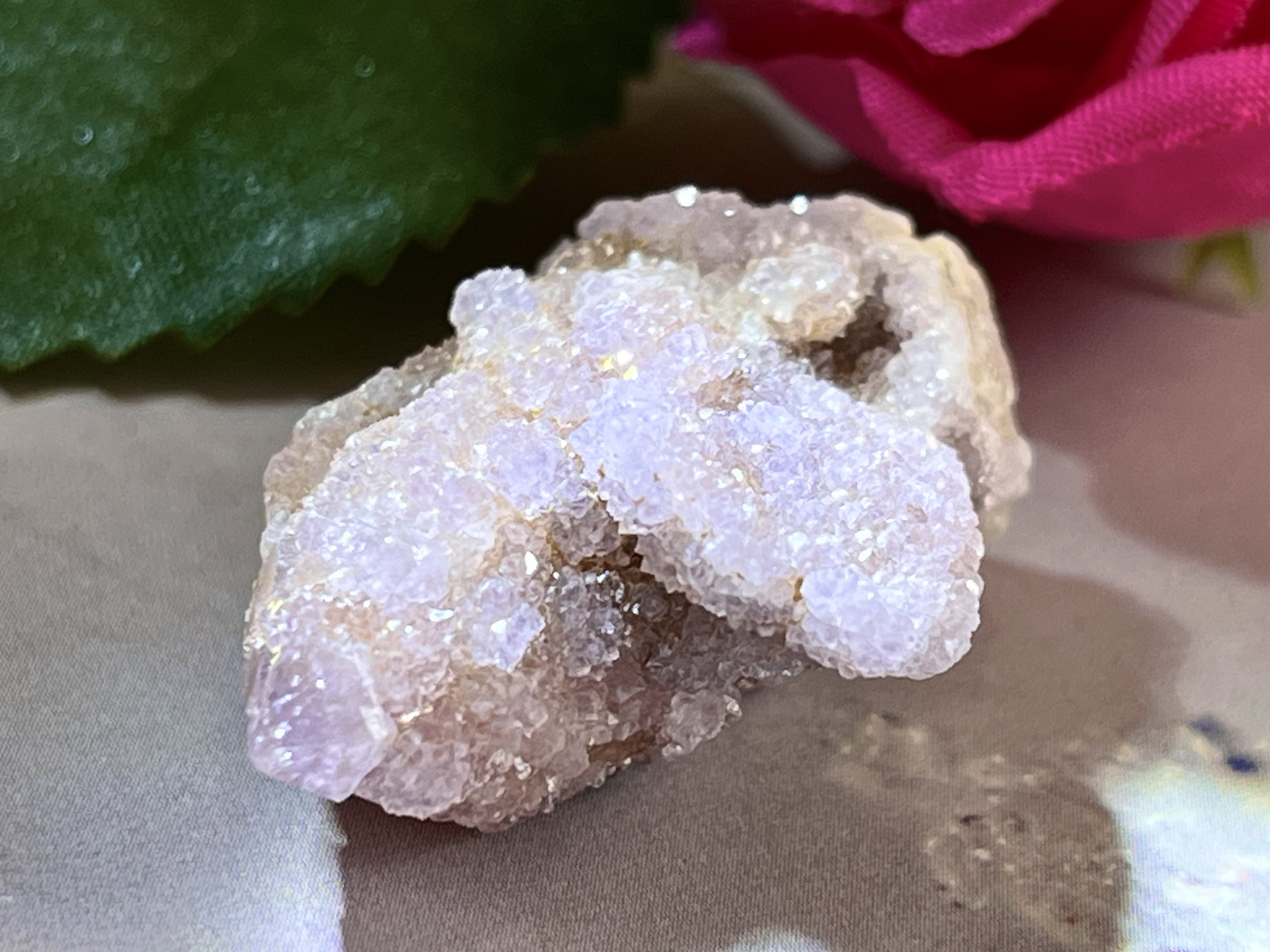 精霊を呼ぶ石✨　カクタスアメジスト　サボテン水晶　ラフストーン　原石　紫水晶