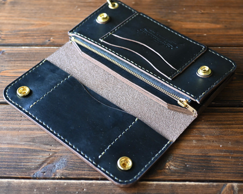 クロムエクセルロングトラッカーウォレット クロムエクセル/42talon ロングトラッカーウォレット】 長財布 yc_