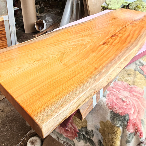 欅、一枚板テーブル 18000円